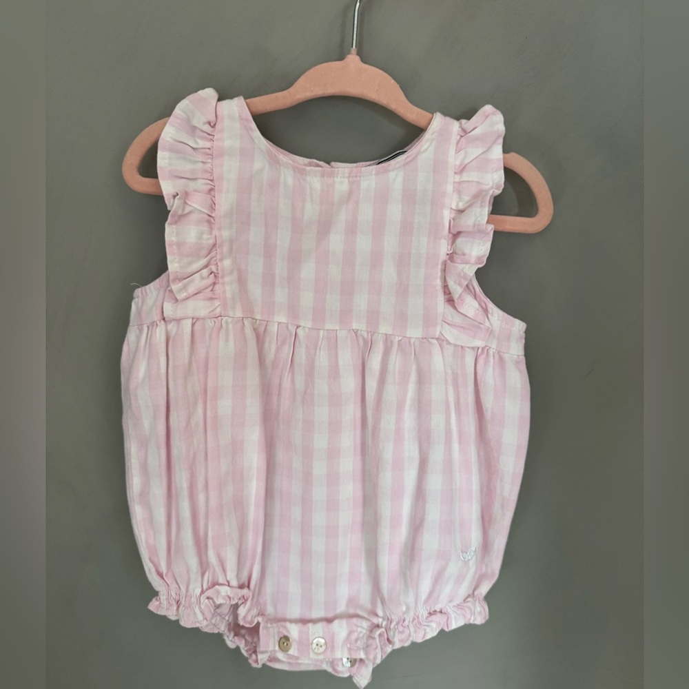 Petite Plume Pink Baby Outfit